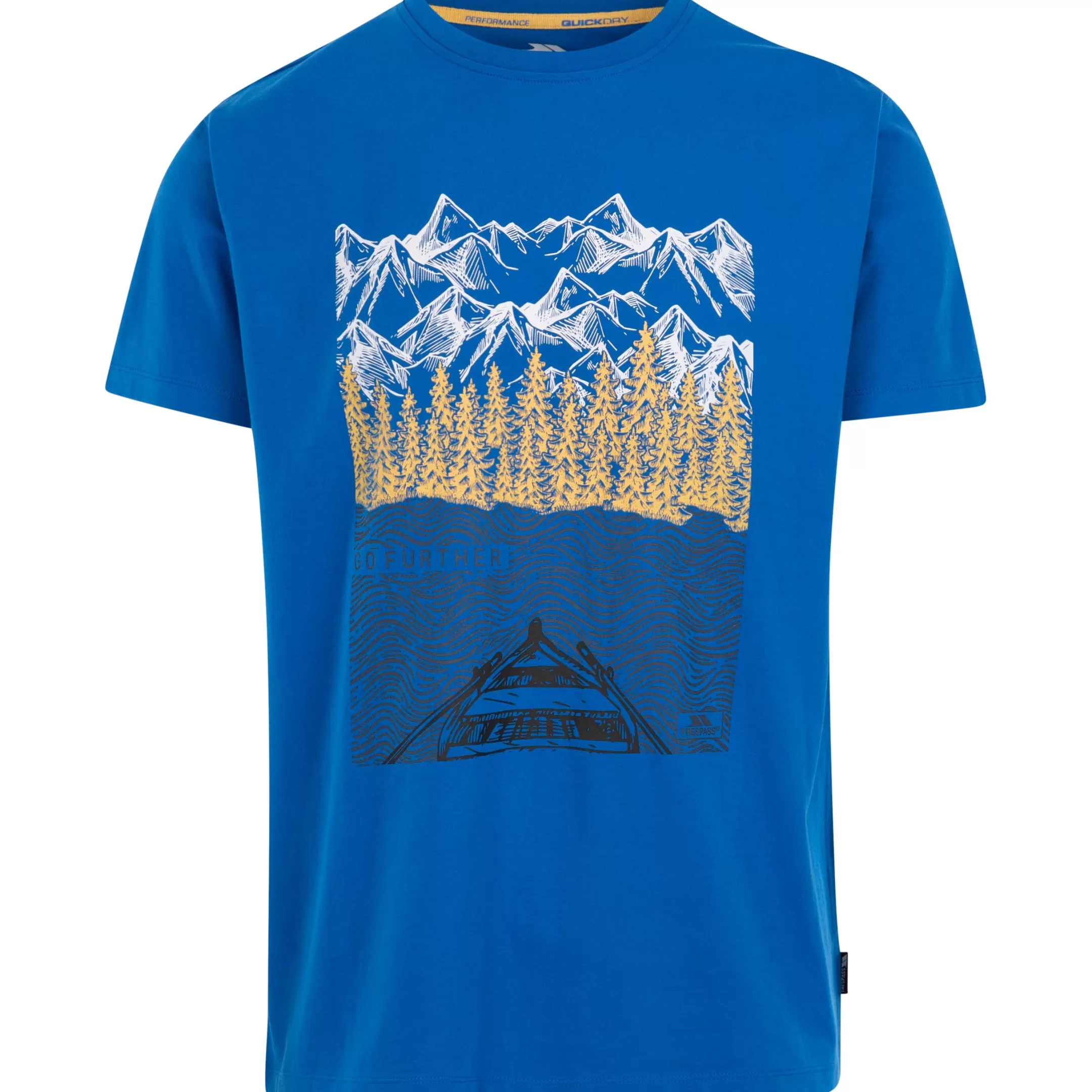 Mens Printed T-Shirt Austin | Trespass Store
