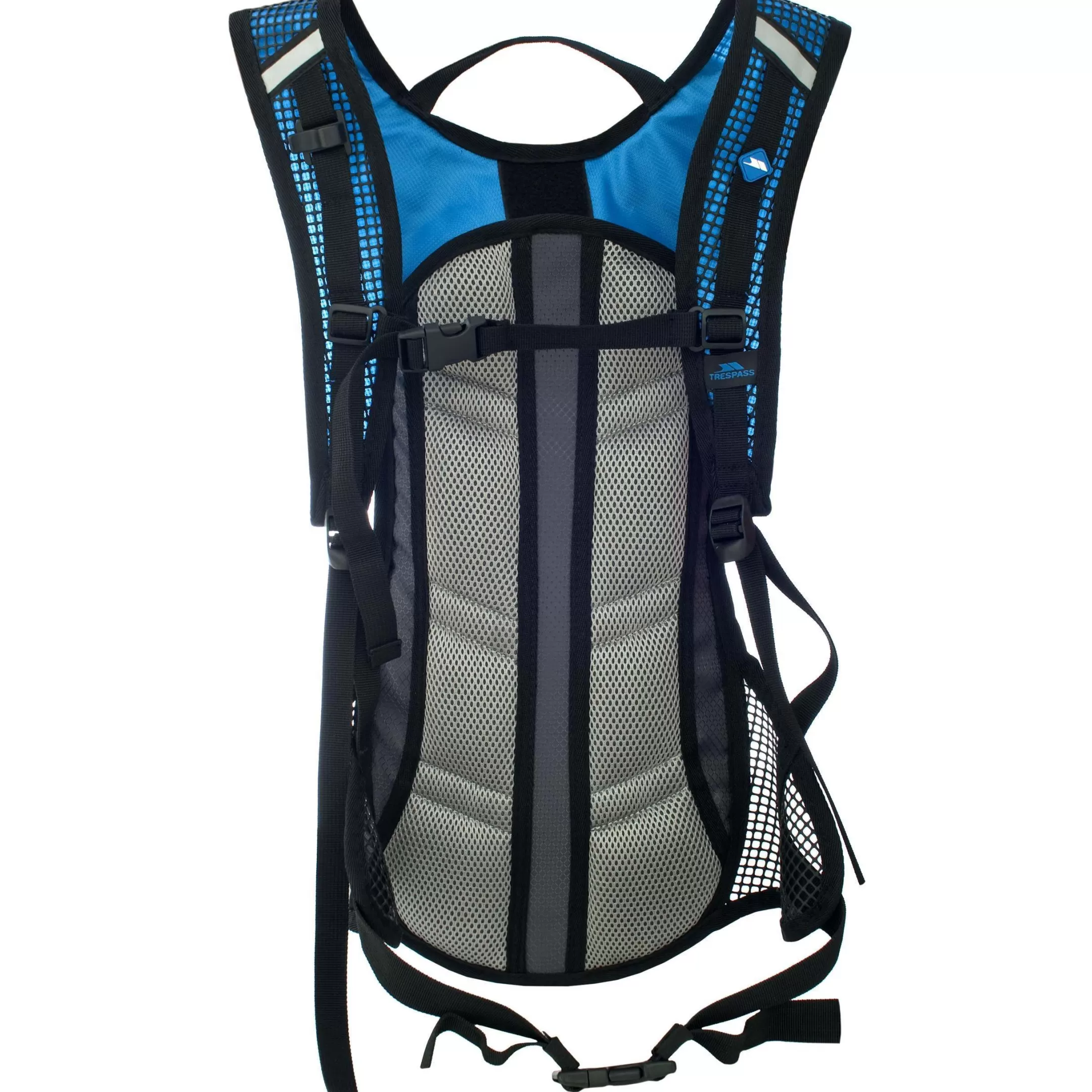 15L Blue Cycling Hydration Pack Mirror | Trespass Fashion