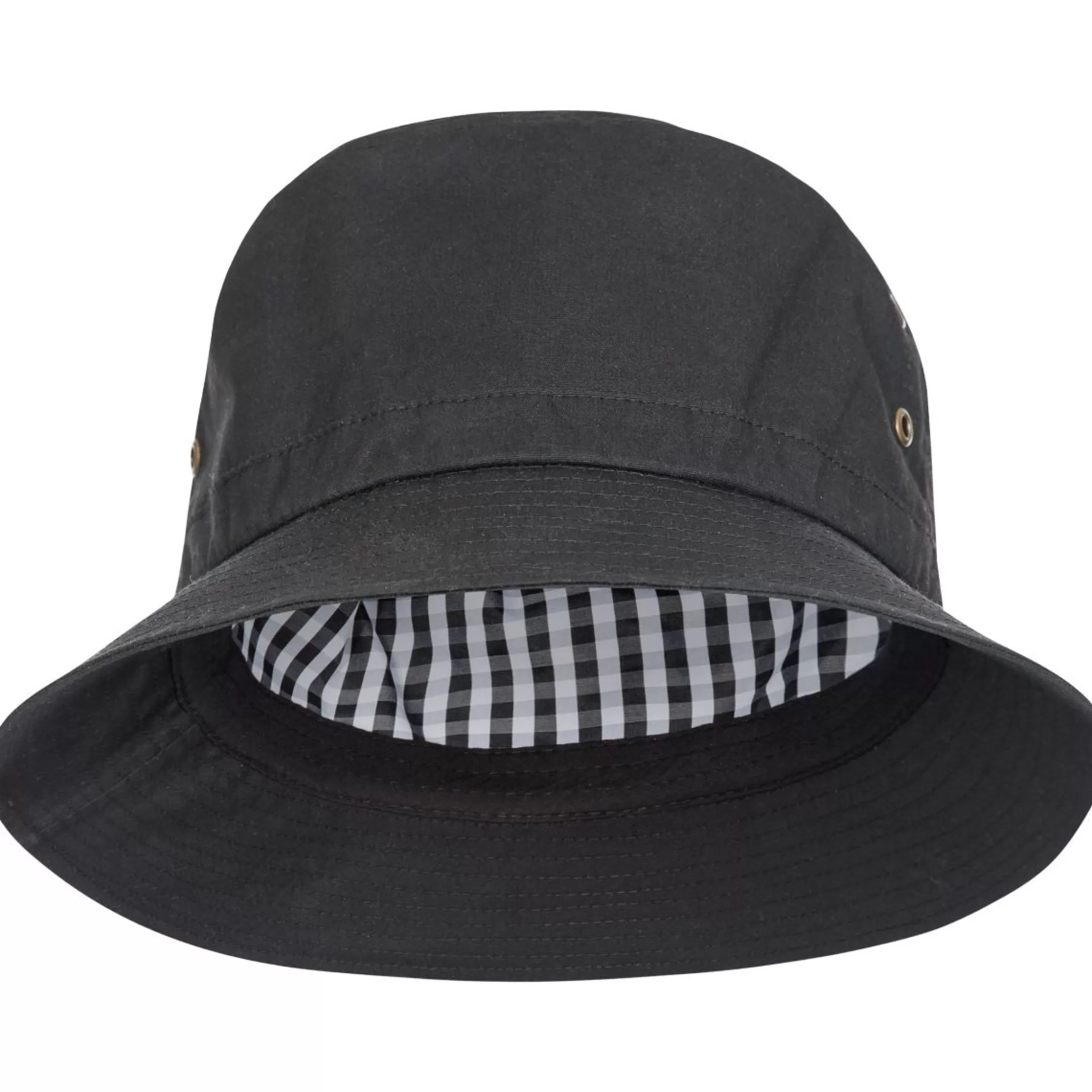 Adults Bucket Hat Inner Check Detail Waxy | Trespass New