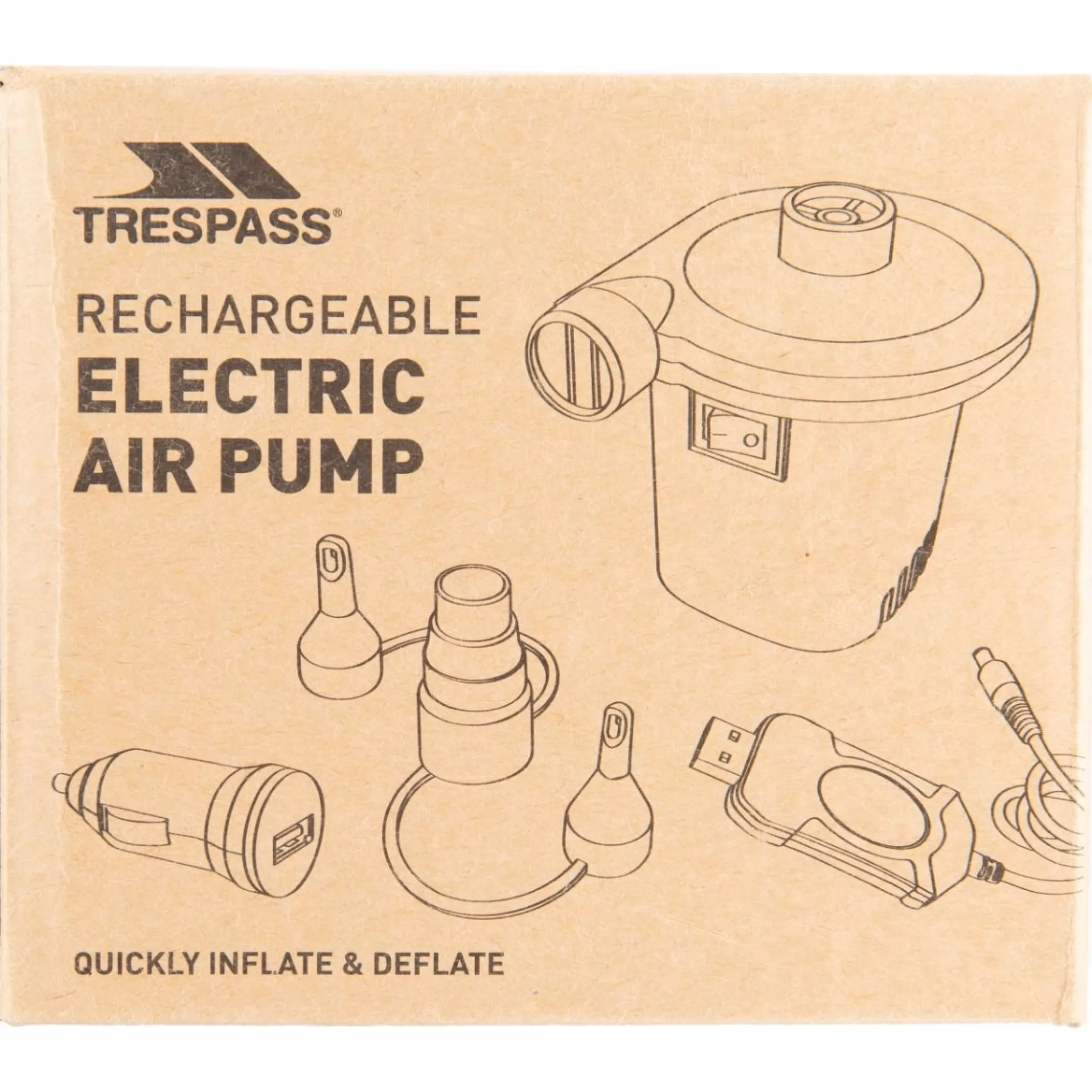 Cordless USB Air Pump Cyclone | Trespass Online