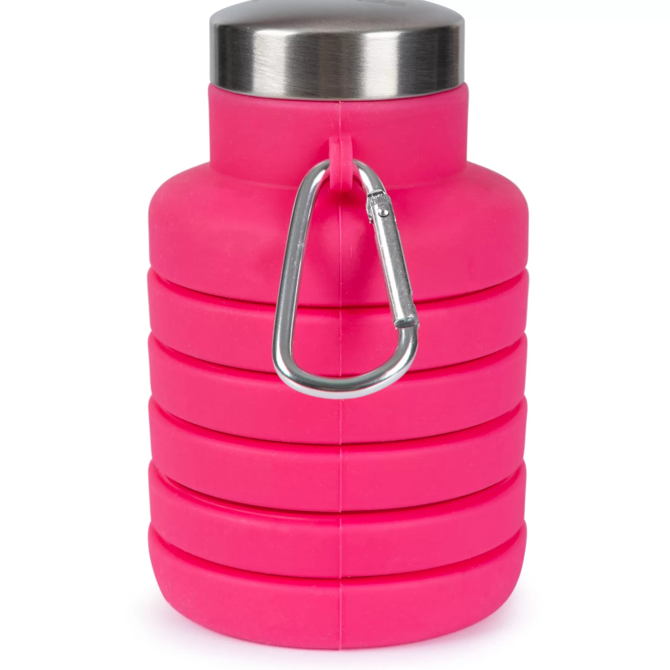 Folded Silicone Bottle With Caribiner Vavo | Trespass Discount
