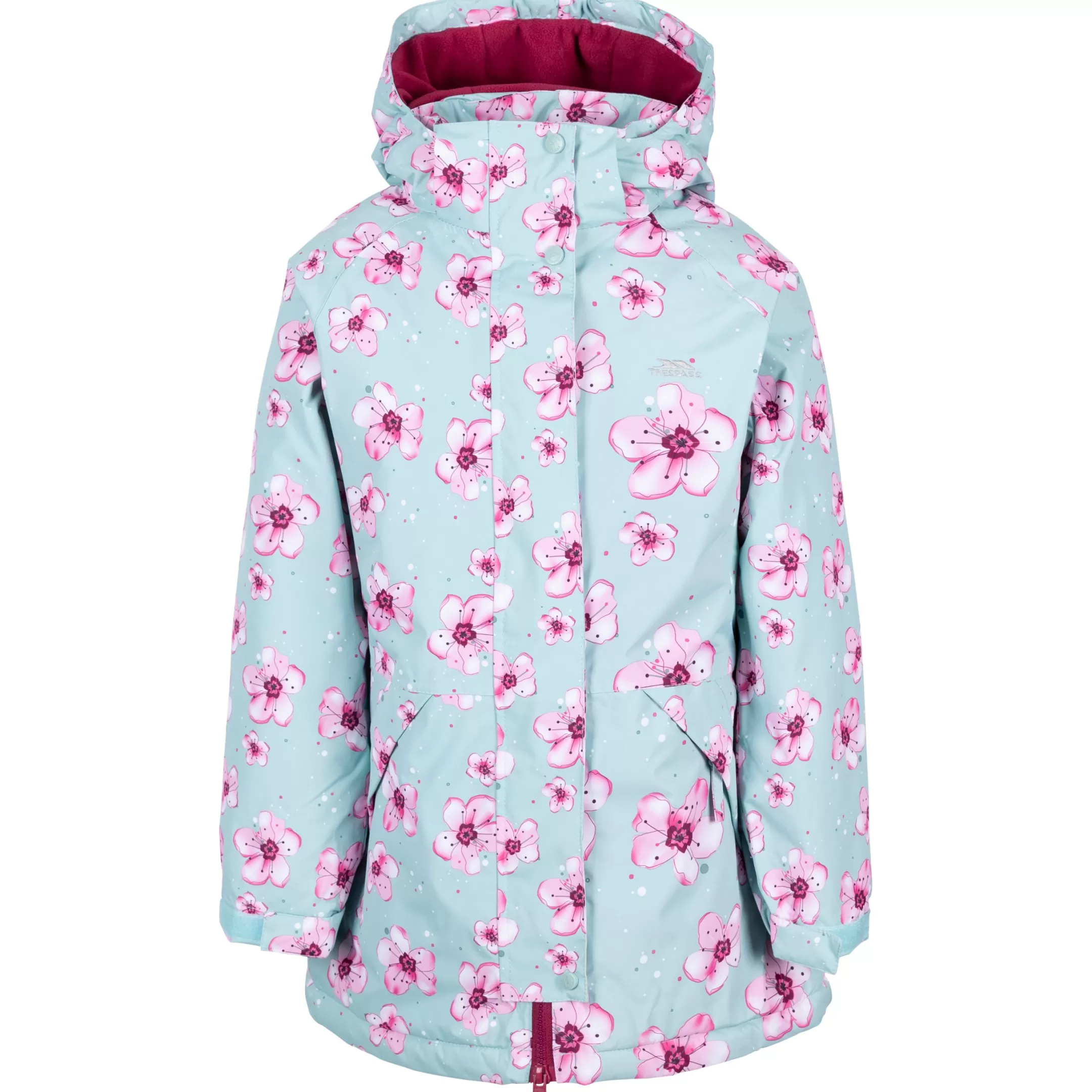 Girls Waterproof Jacket TP50 Arlene | Trespass Outlet
