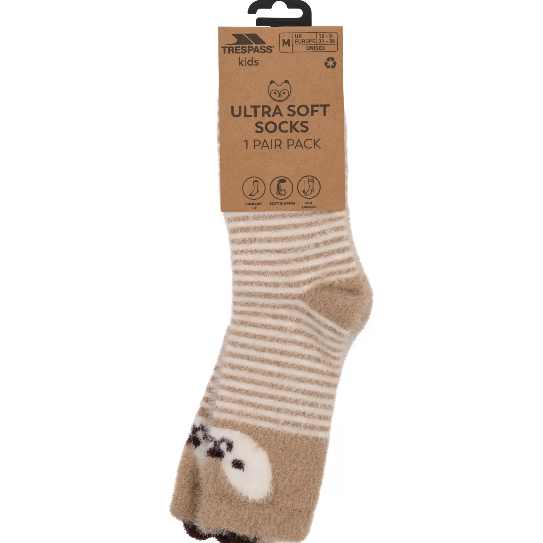 Kids' Casual Socks Cosy Animal | Trespass Sale