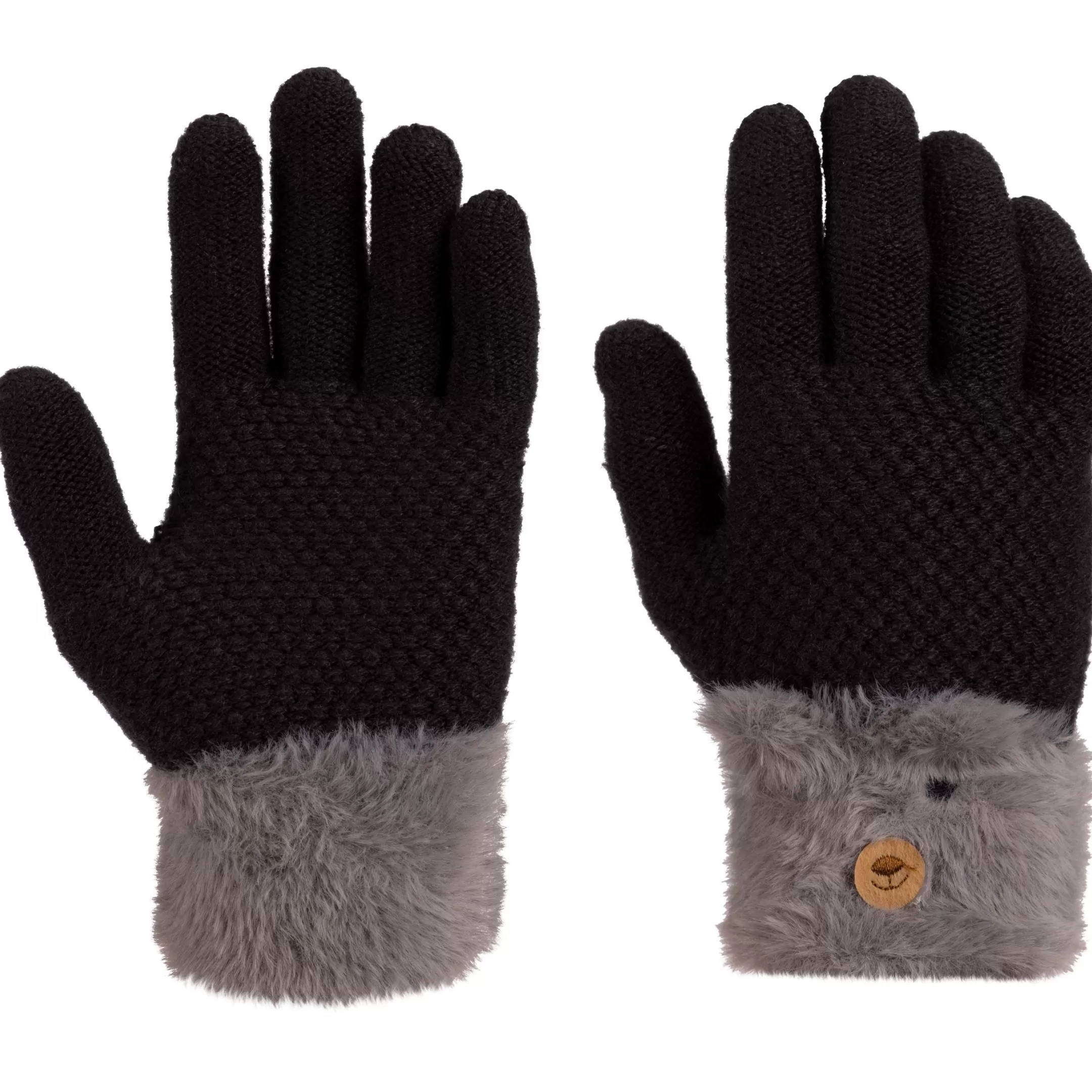 Kids Knitted Ski Gloves Lunark | Trespass Online