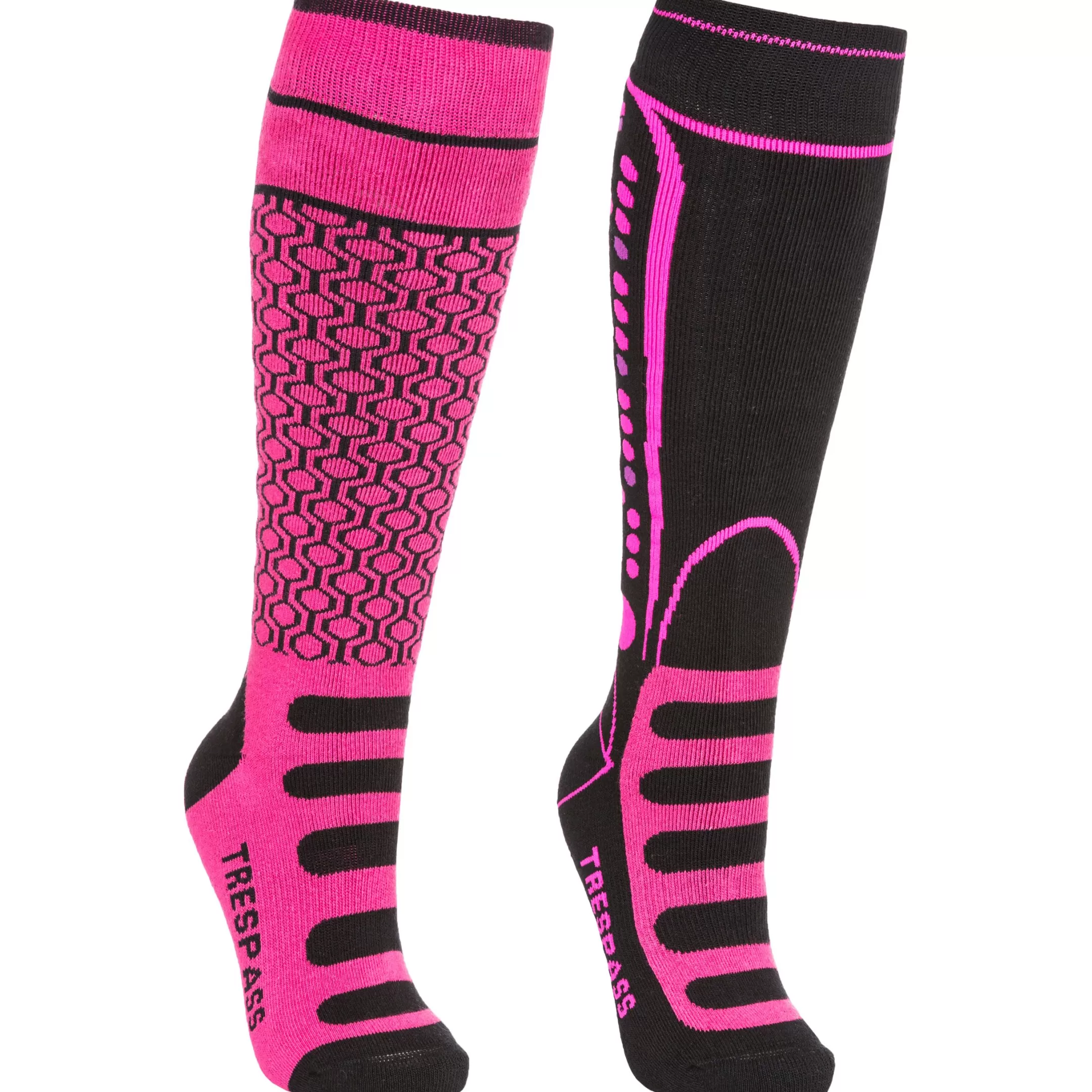 Kids' Ski Socks 2 Pack Concave | Trespass Store
