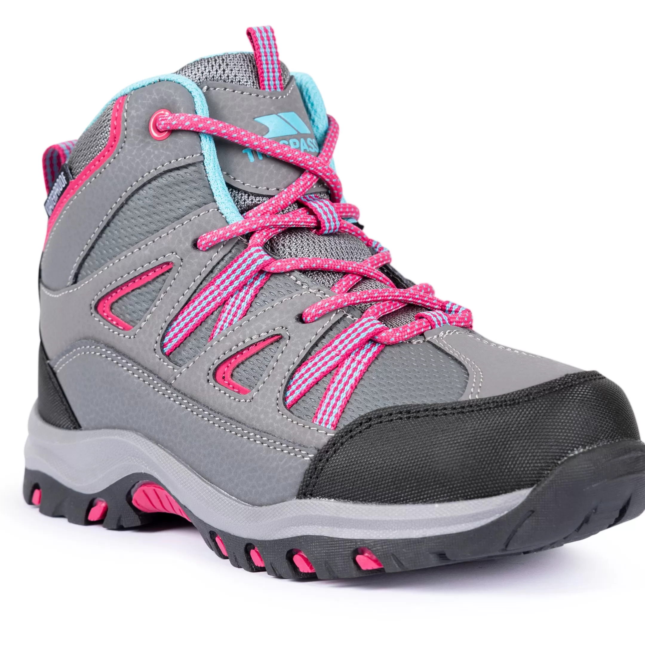 Kids Walking Boots Waterproof Mid Cut Gillon II | Trespass Hot