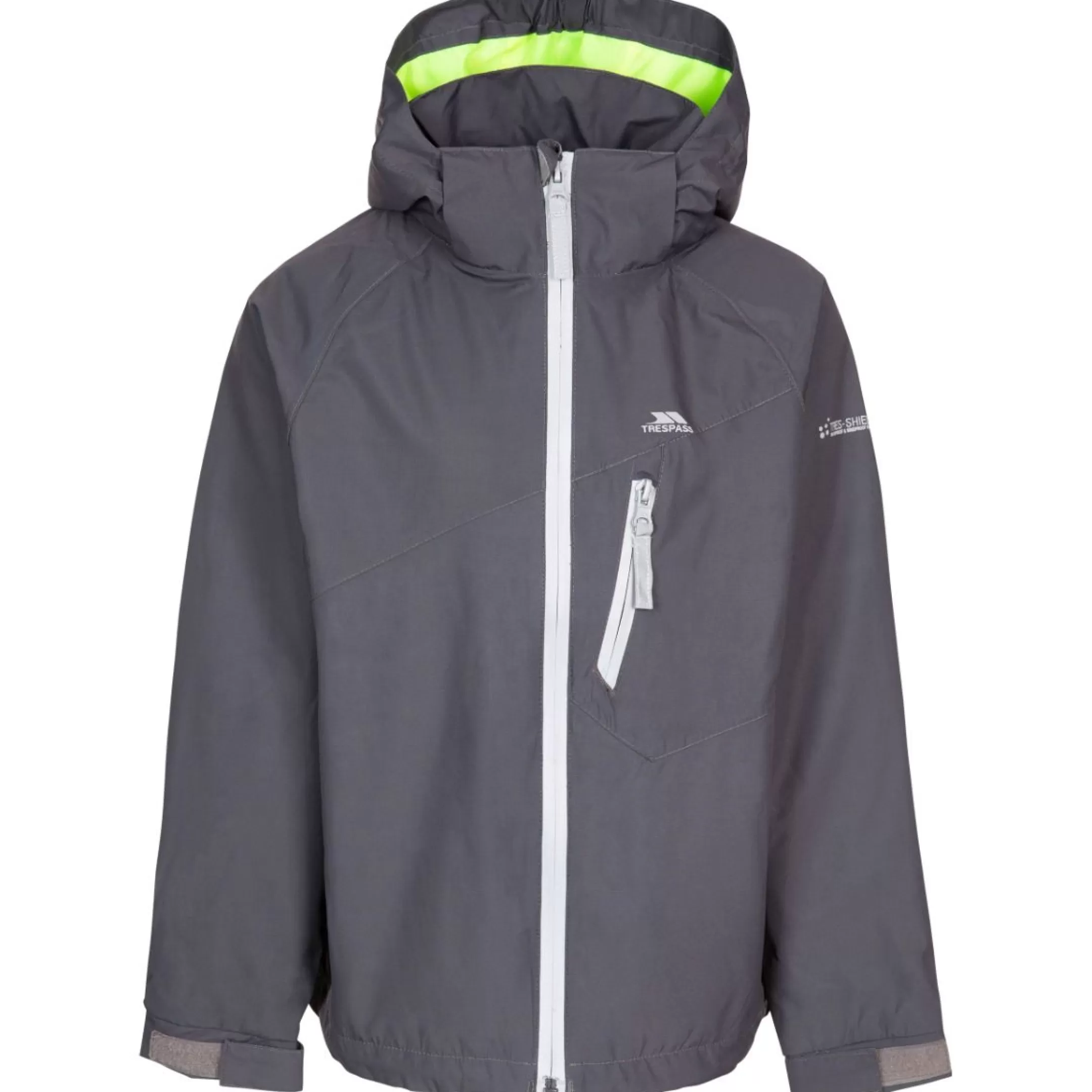 Kids Waterproof Detachable Hood Jacket Shinye | Trespass Clearance