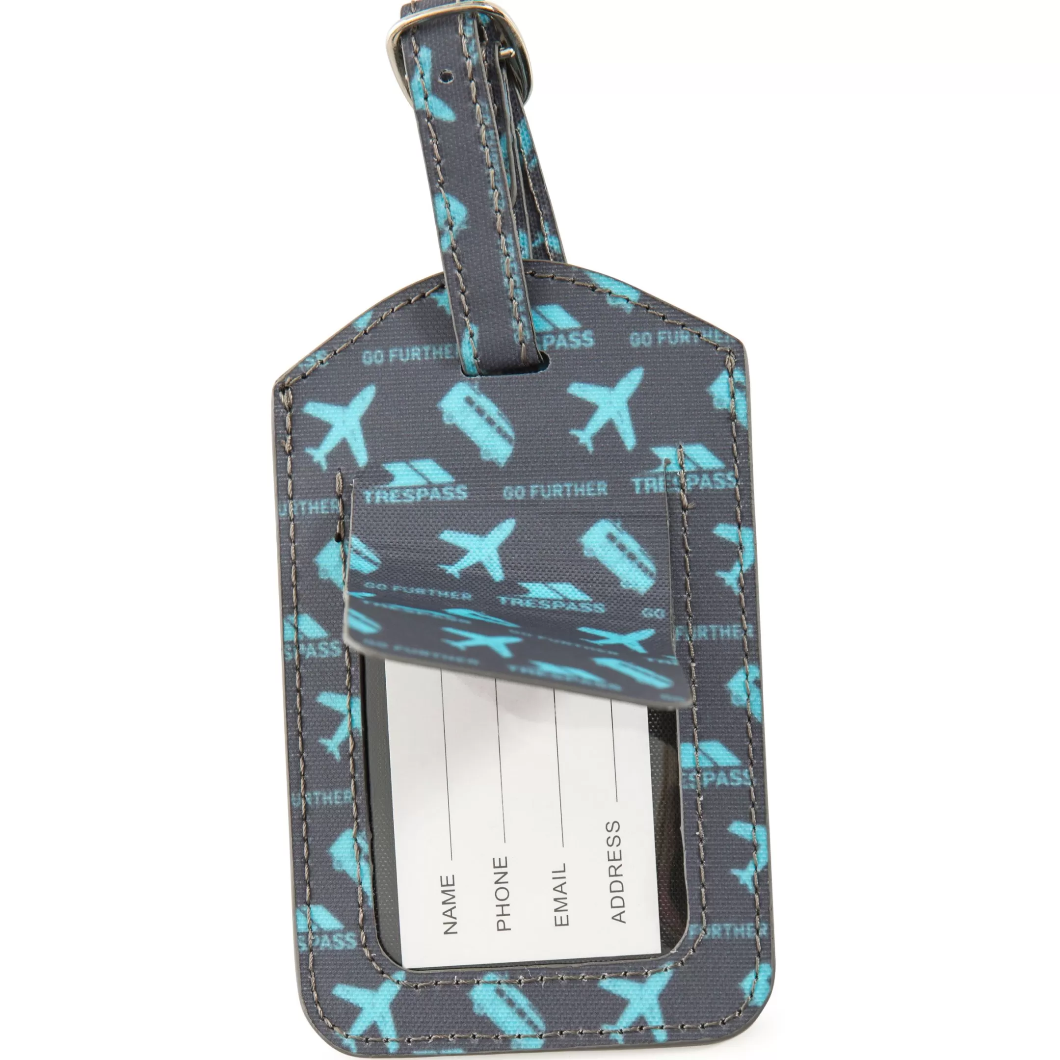 Luggage Tag with Security Flap | Trespass Cheap