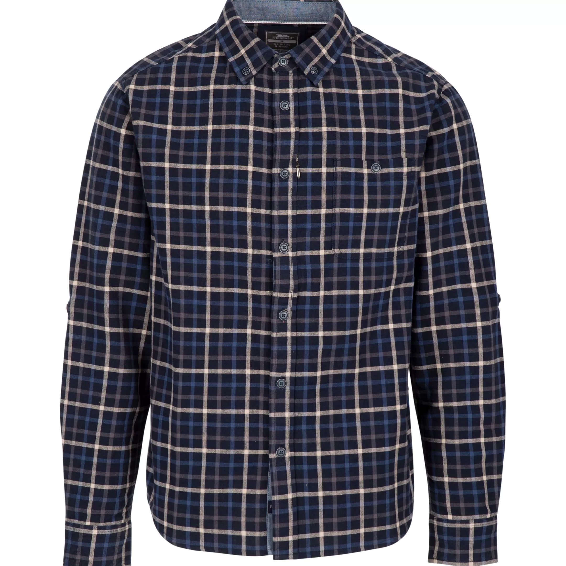 Men's Casual Cotton Shirt Withnell | Trespass New