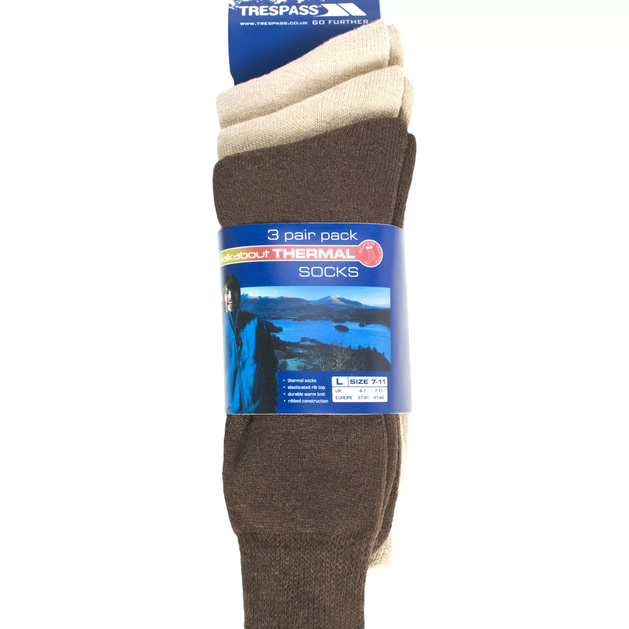 Men's Casual Socks Sliced | Trespass Hot