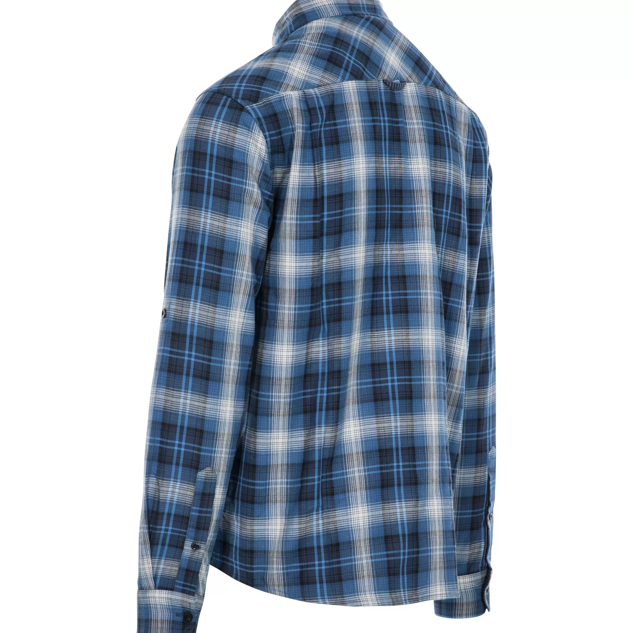 Men's Checked Cotton Shirt Shougle | Trespass Online