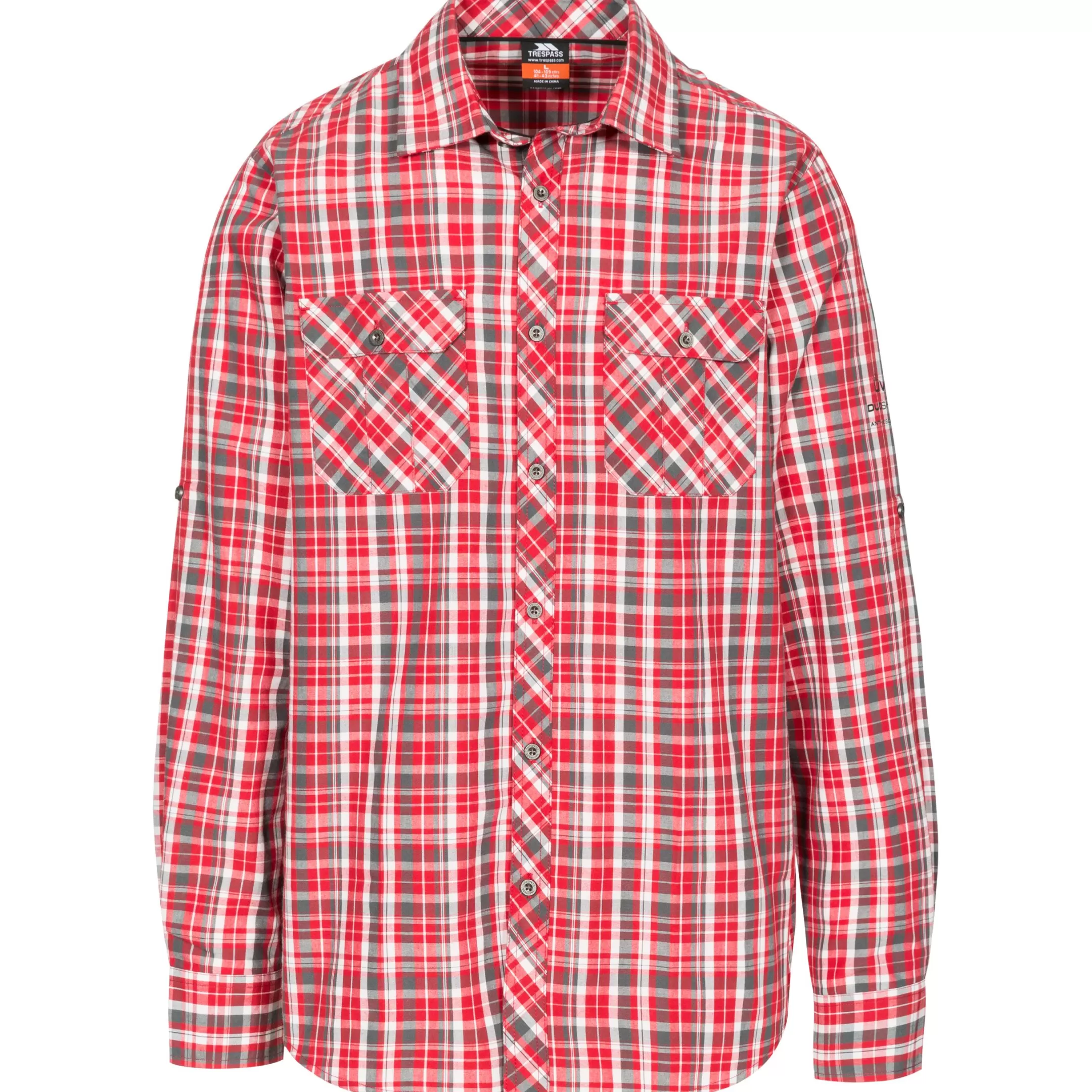 Men's Checked Shirt Collector | Trespass Fashion