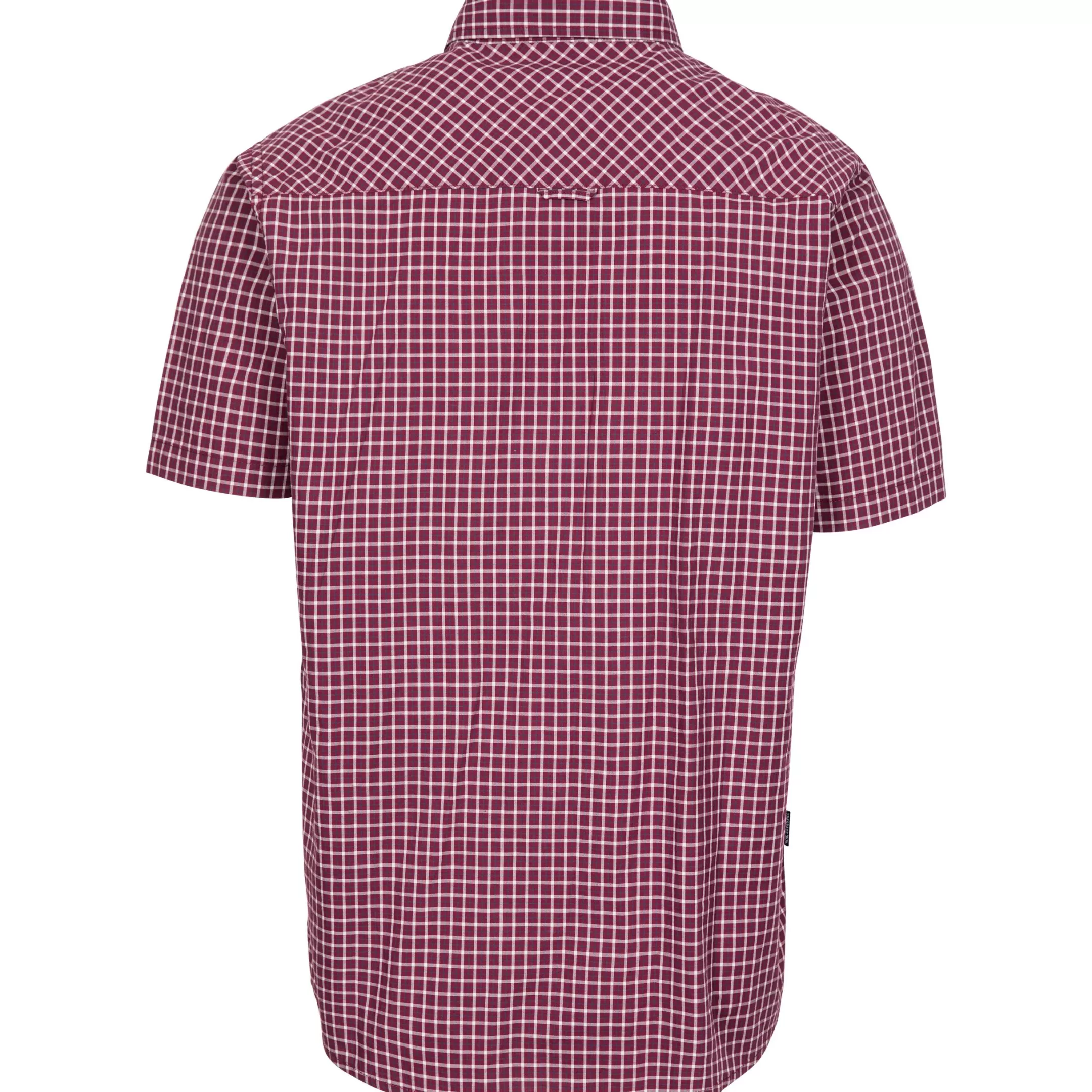 Men's Cotton Short Sleeve Shirt Uttoxeter | Trespass Hot