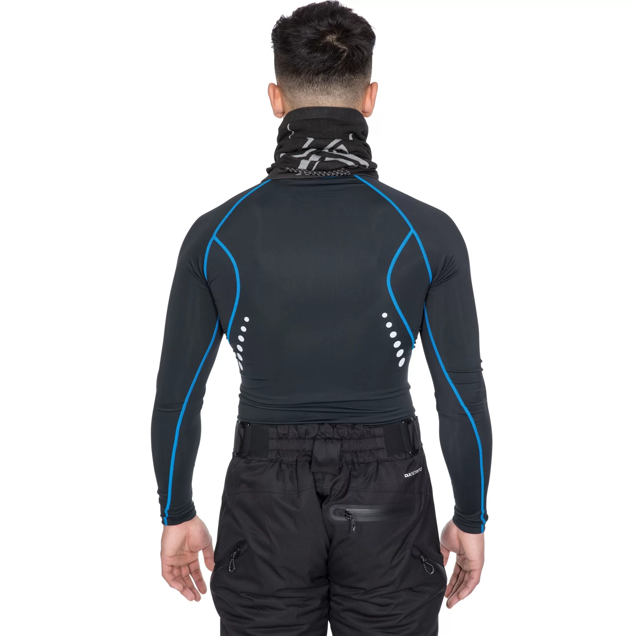 Men's DLX Quick Dry Long Sleeve Active T-Shirt Brawn | Trespass New