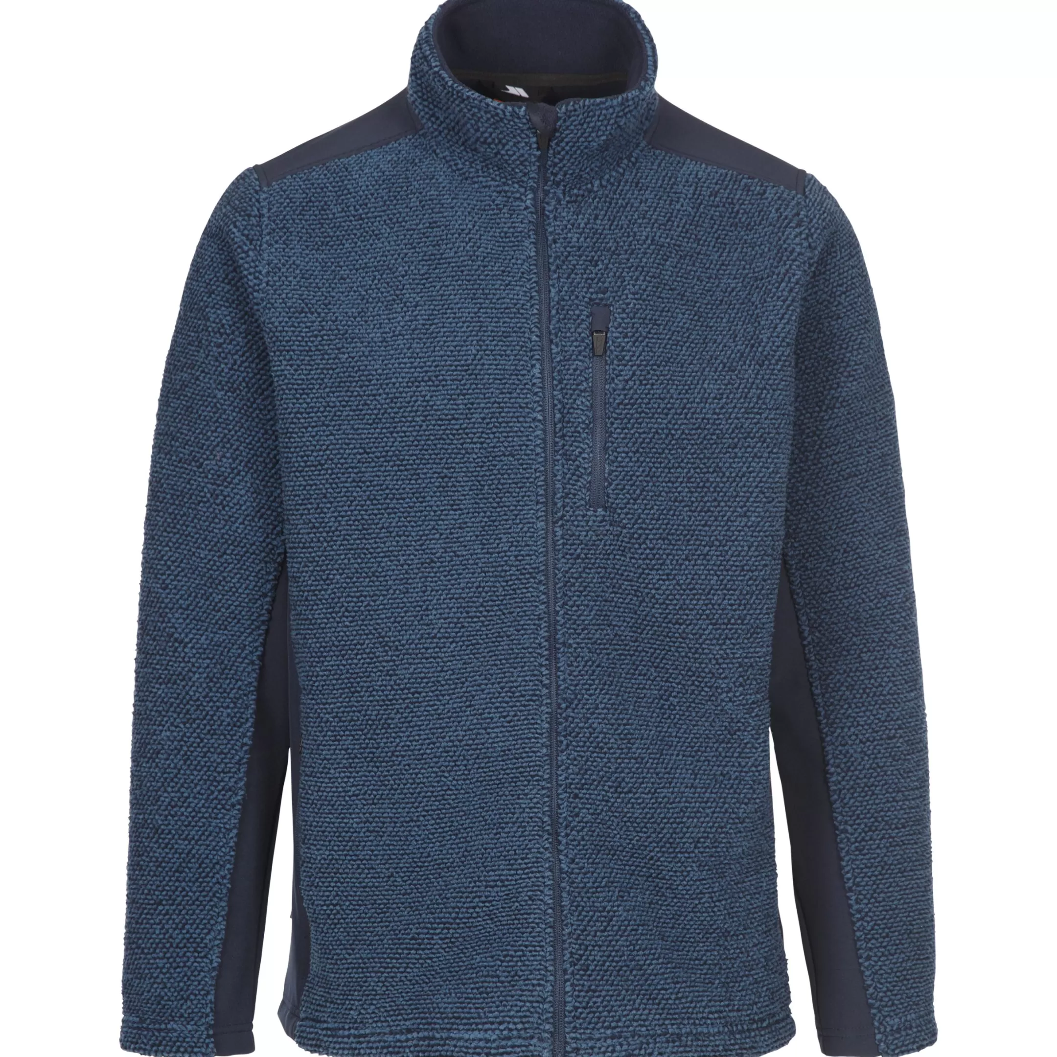 Men's Knitted Striped Fleece Jacket Faratino | Trespass Best Sale
