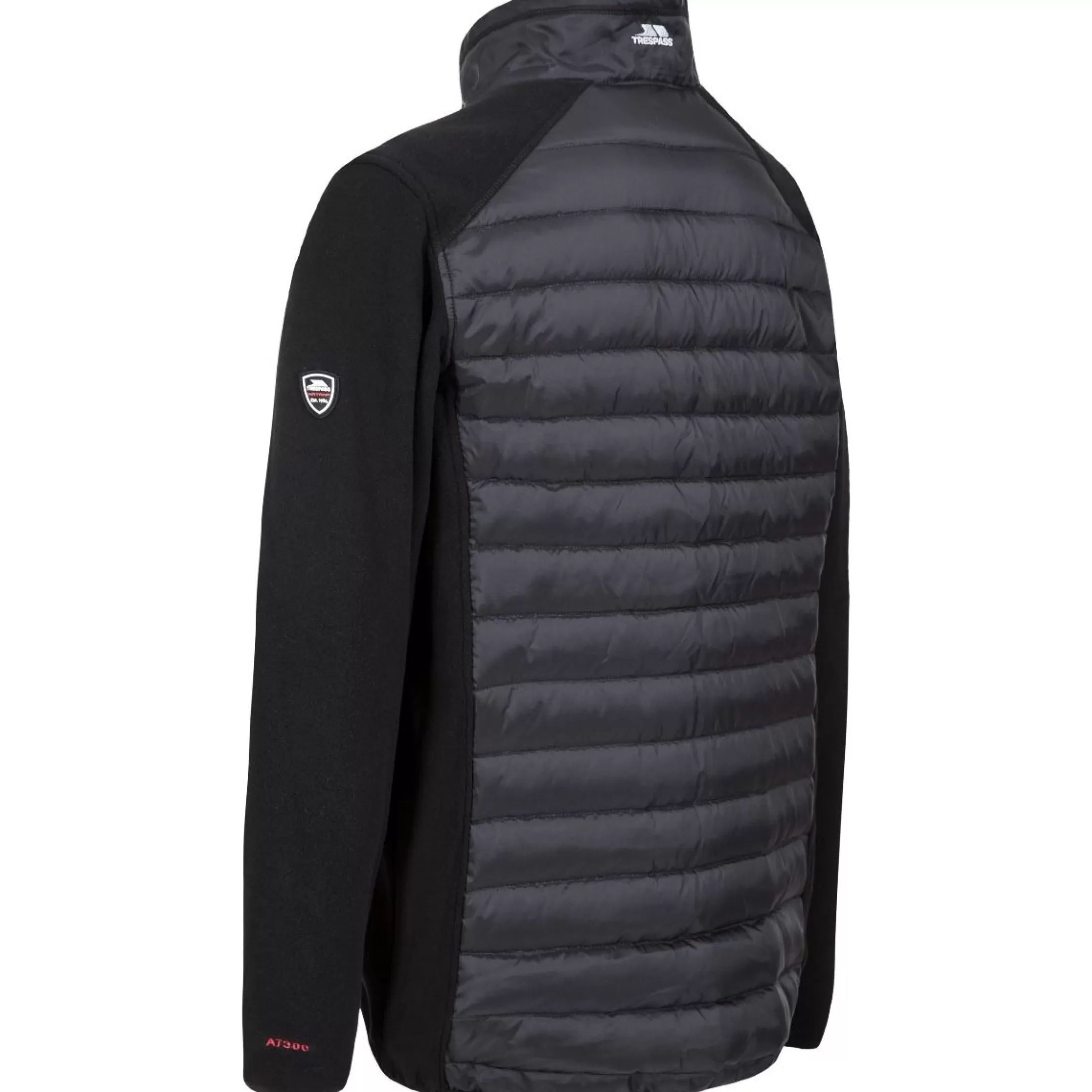 Men's Padded Fleece Jacket Saunter | Trespass Discount