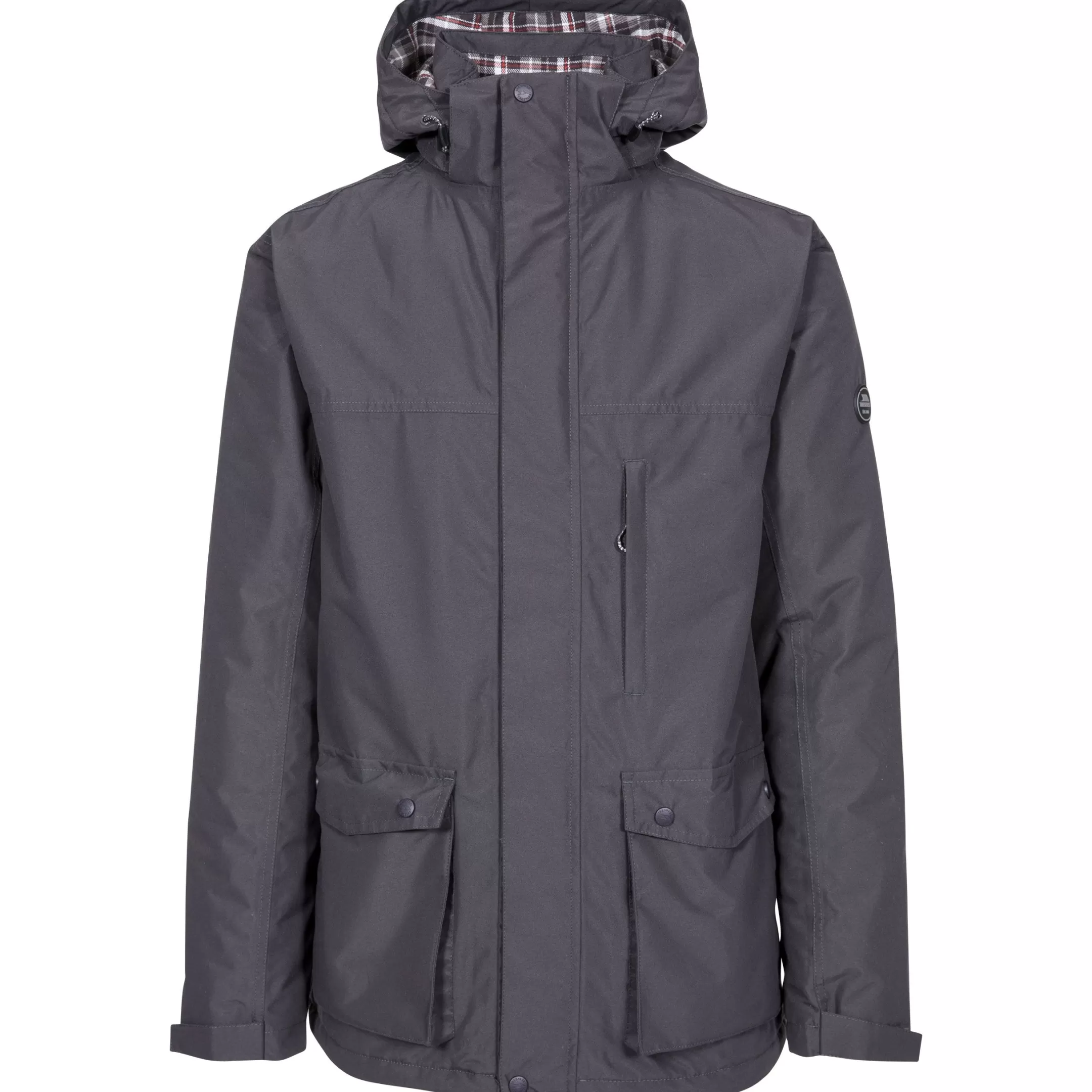 Men's Padded Waterproof Jacket Vauxelly | Trespass Best