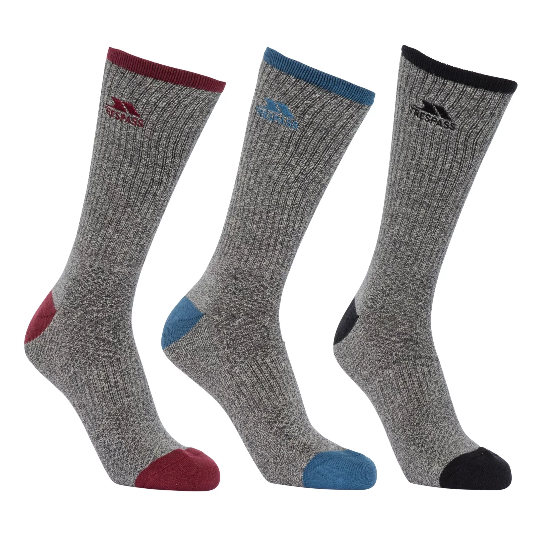 Men's Quick Dry Socks - 3 Pack Radulf | Trespass Flash Sale