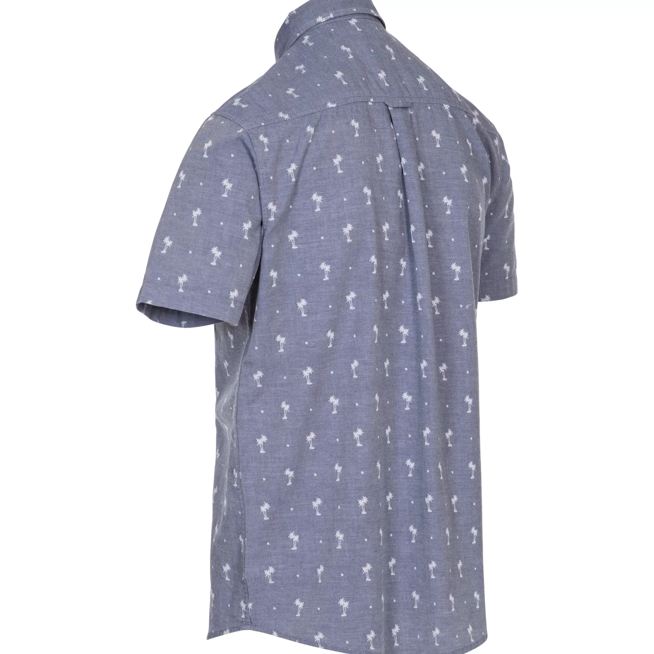 Mens Shirt Short Sleeved Slapton Palm Tree | Trespass Store