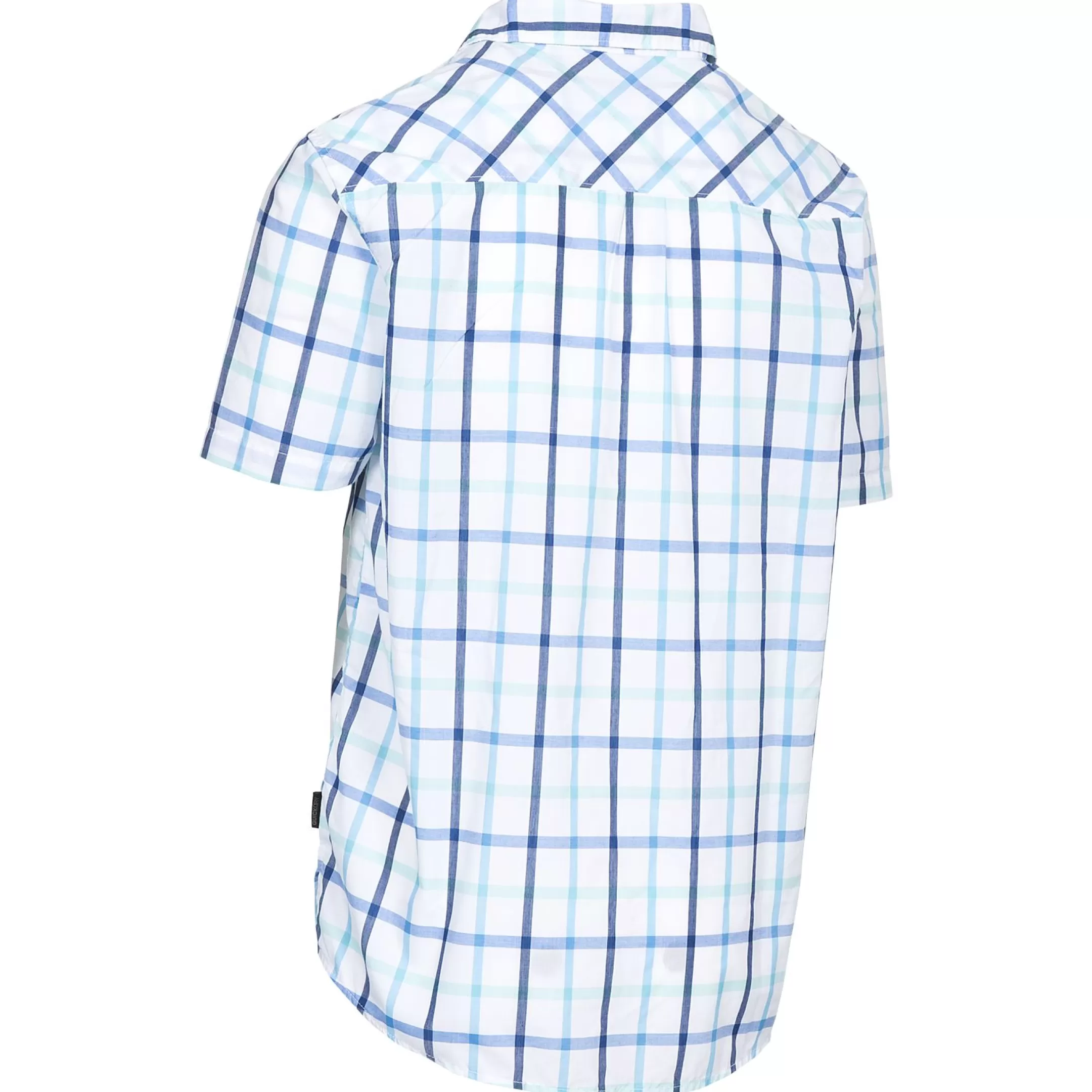 Men's Short Sleeve Checked Shirt Arviat | Trespass New