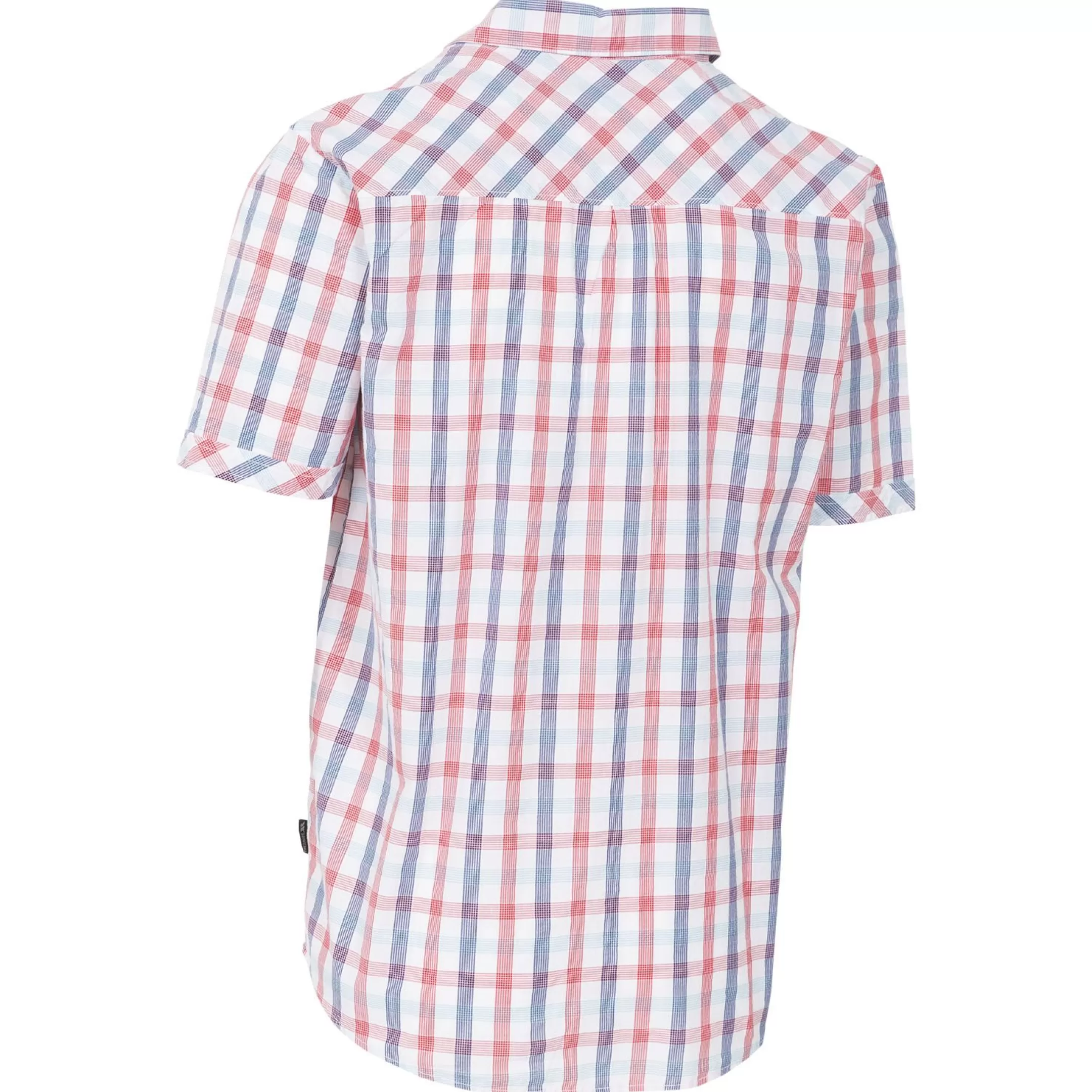 Men's Short Sleeve Checked Shirt Hopedale | Trespass Hot