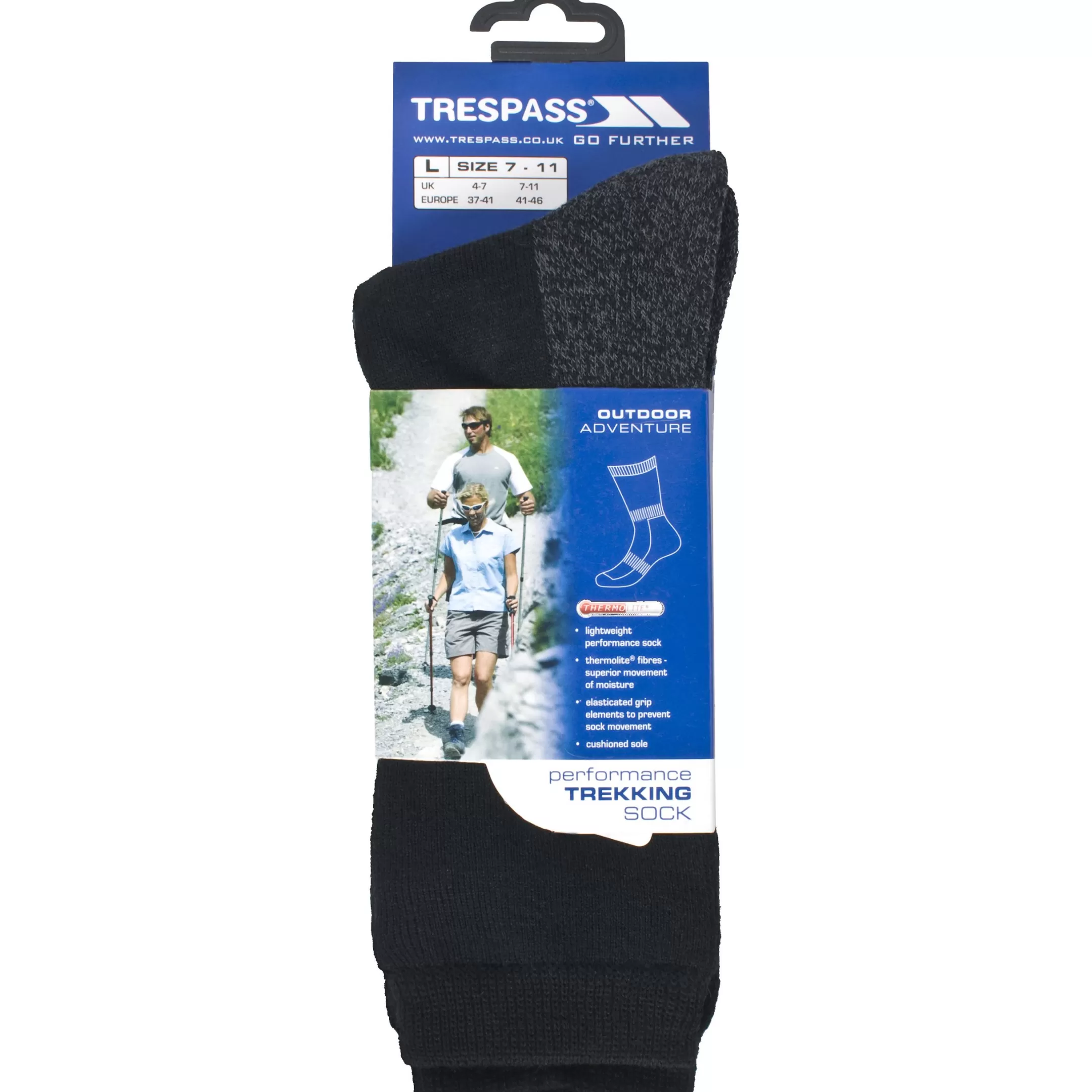 Men's Walking Socks Shak | Trespass Outlet