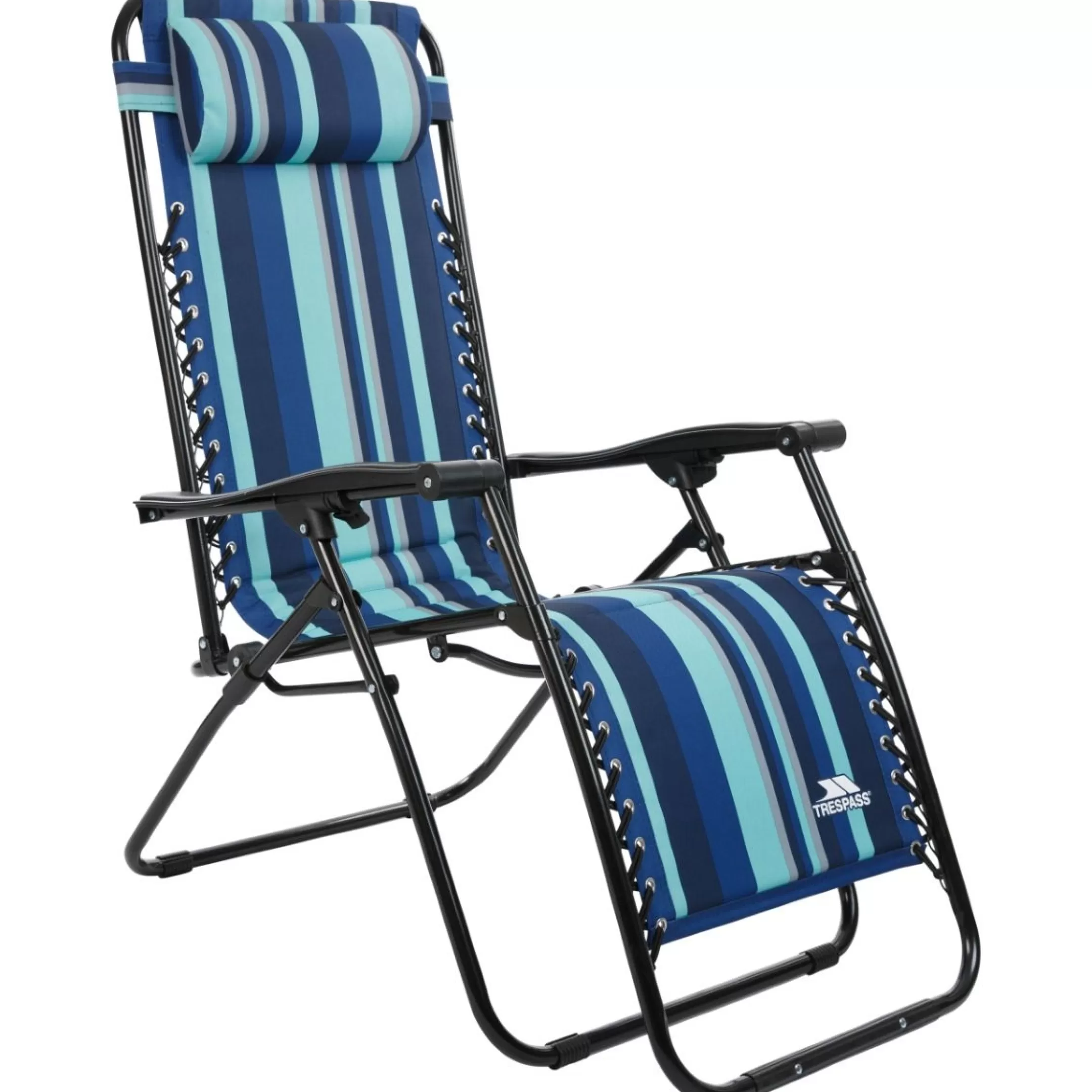 Padded Reclining Sun Lounger Chair Glentilt | Trespass Best