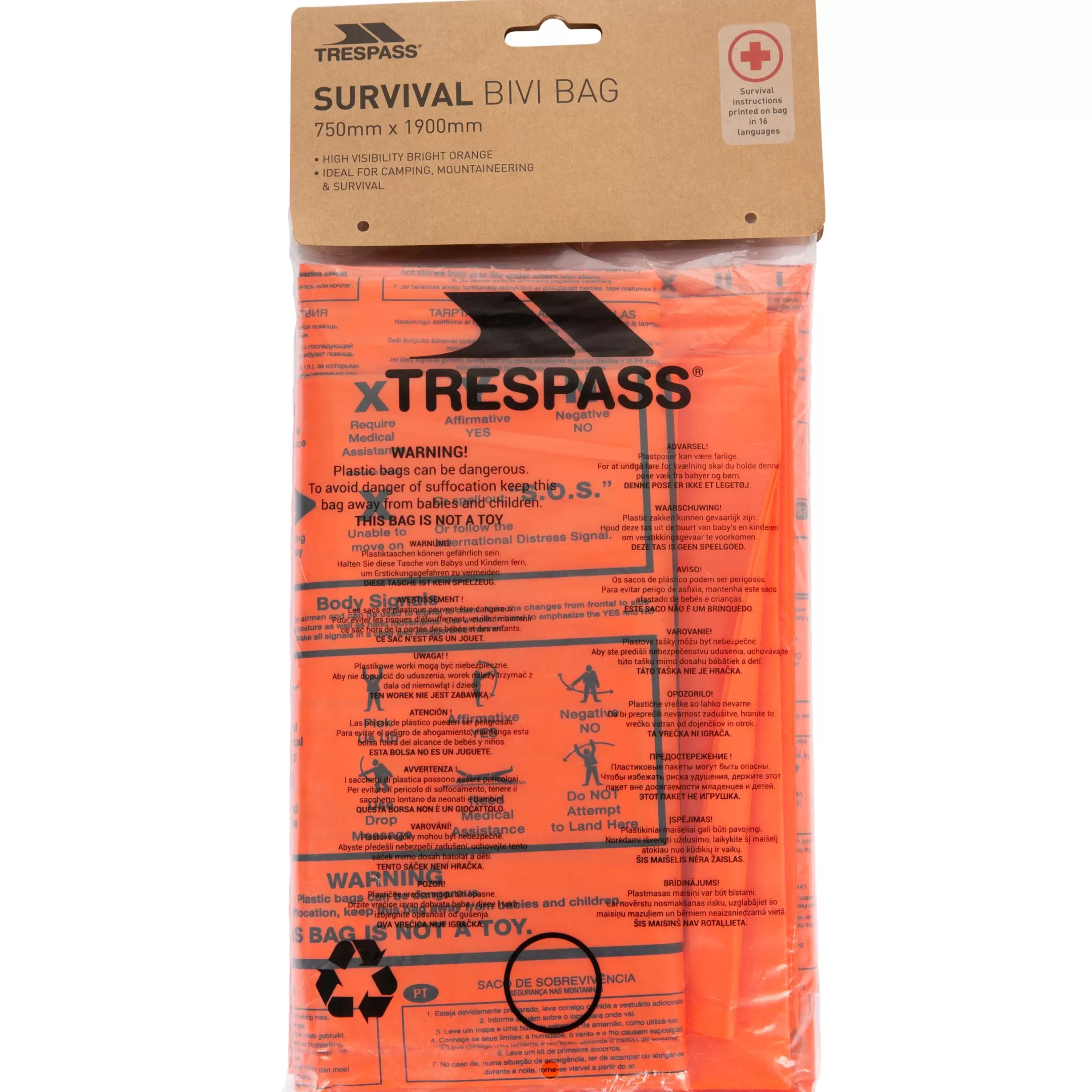 Vis Survival Bag Hi | Trespass Discount
