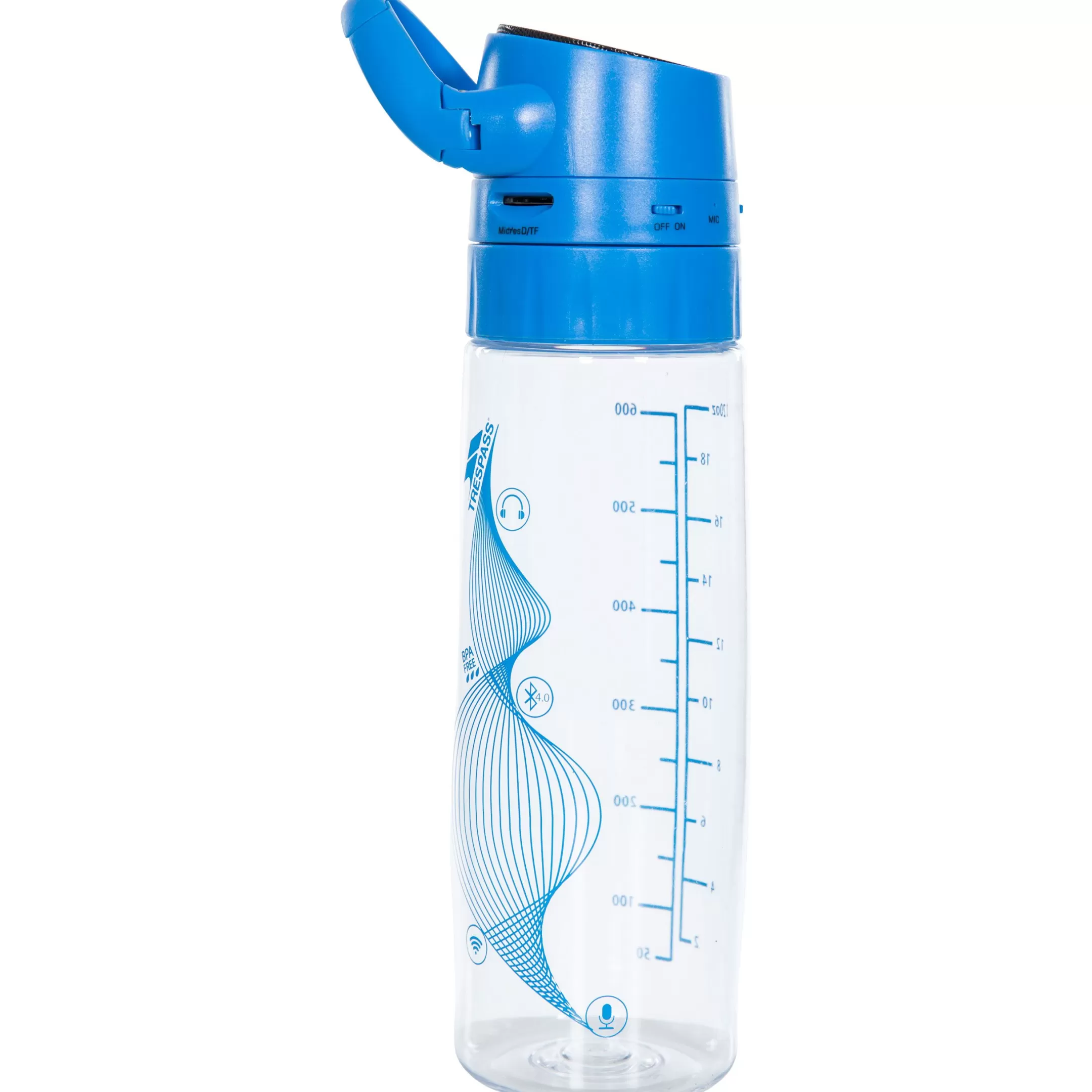 Water Bottle With tooth Speaker Crystalline | Trespass Clearance