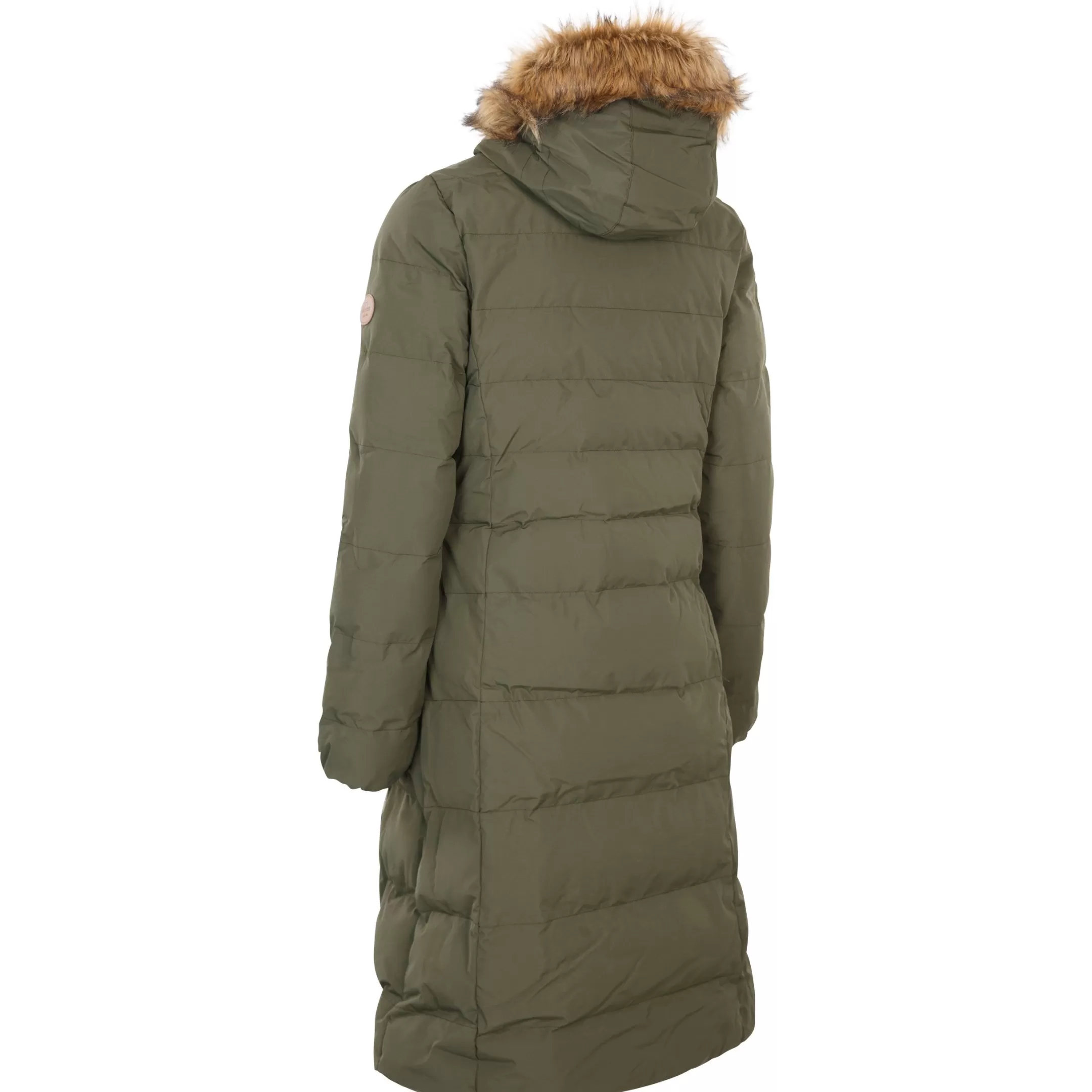 Womens Padded Jacket Long Length Audrey X | Trespass New