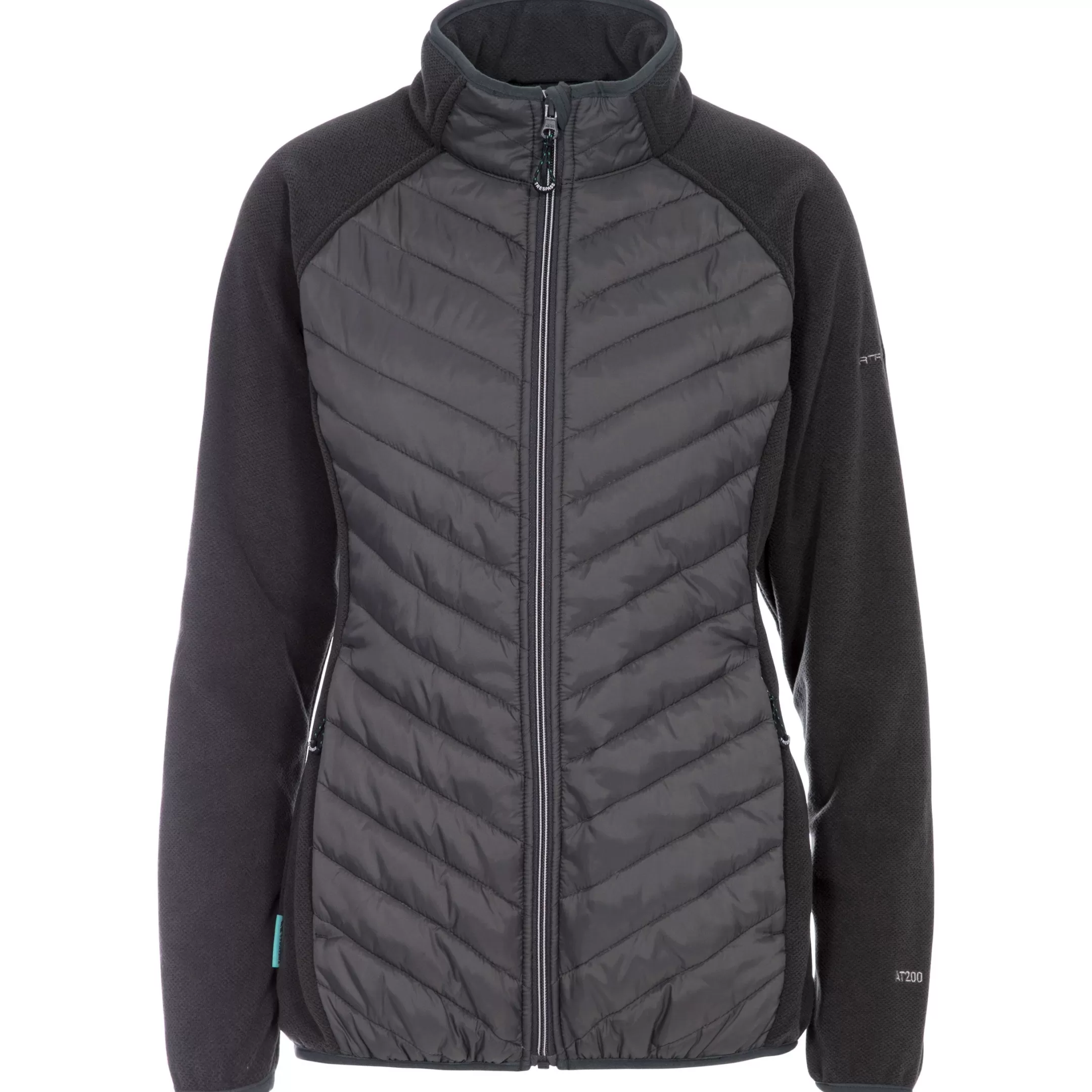 Womens Quilted Fleece Jacket Underpinned | Trespass Fashion