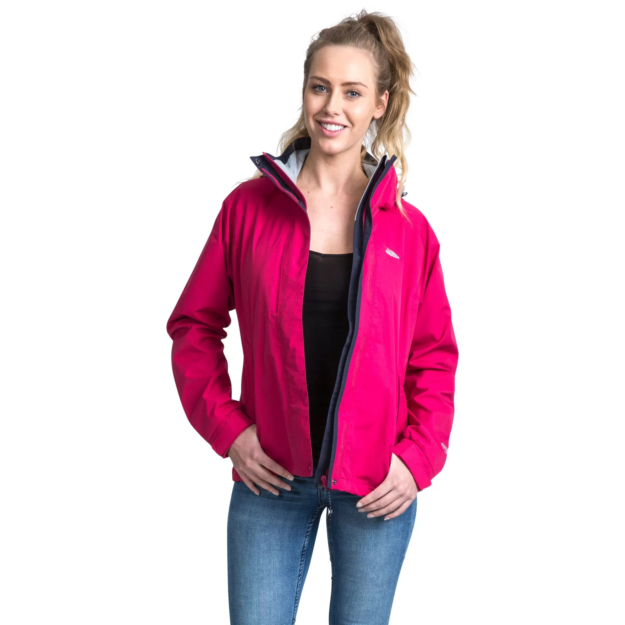 Womens Waterproof Hooded Jacket Florissant | Trespass Flash Sale