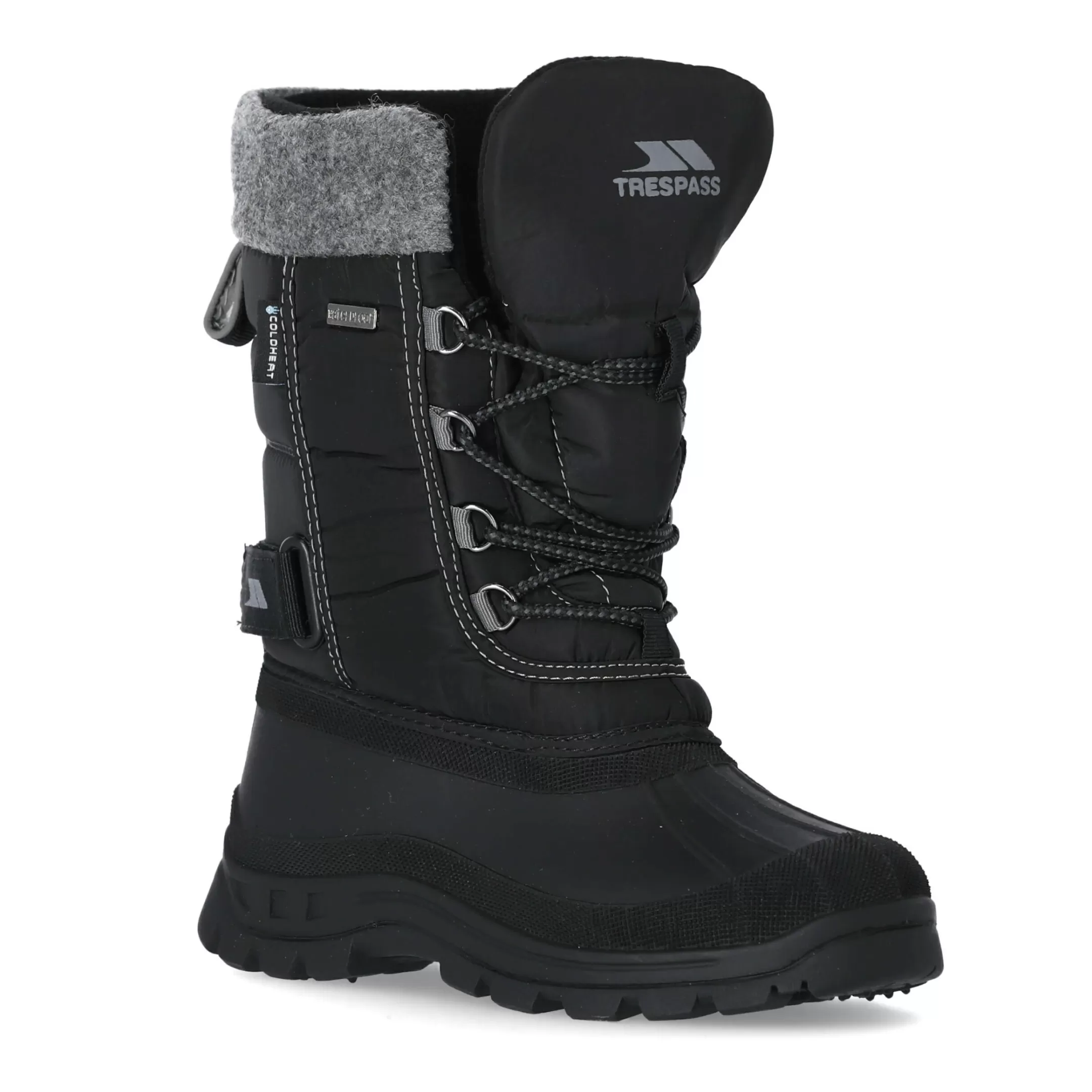 Youth Boys Lace Up Snow Boots Strachan | Trespass Flash Sale