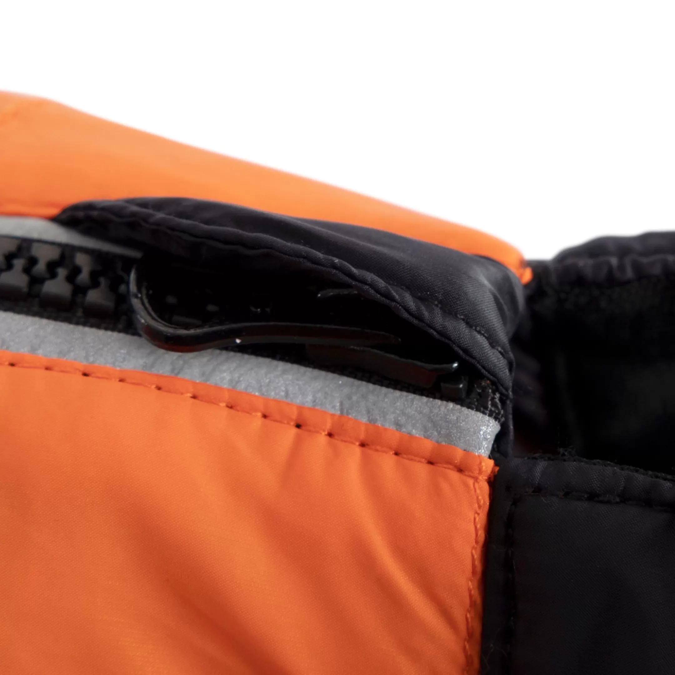 Trespaws Small Dog Jacket Beedle - Black & Burnt Orange | Trespass Clearance