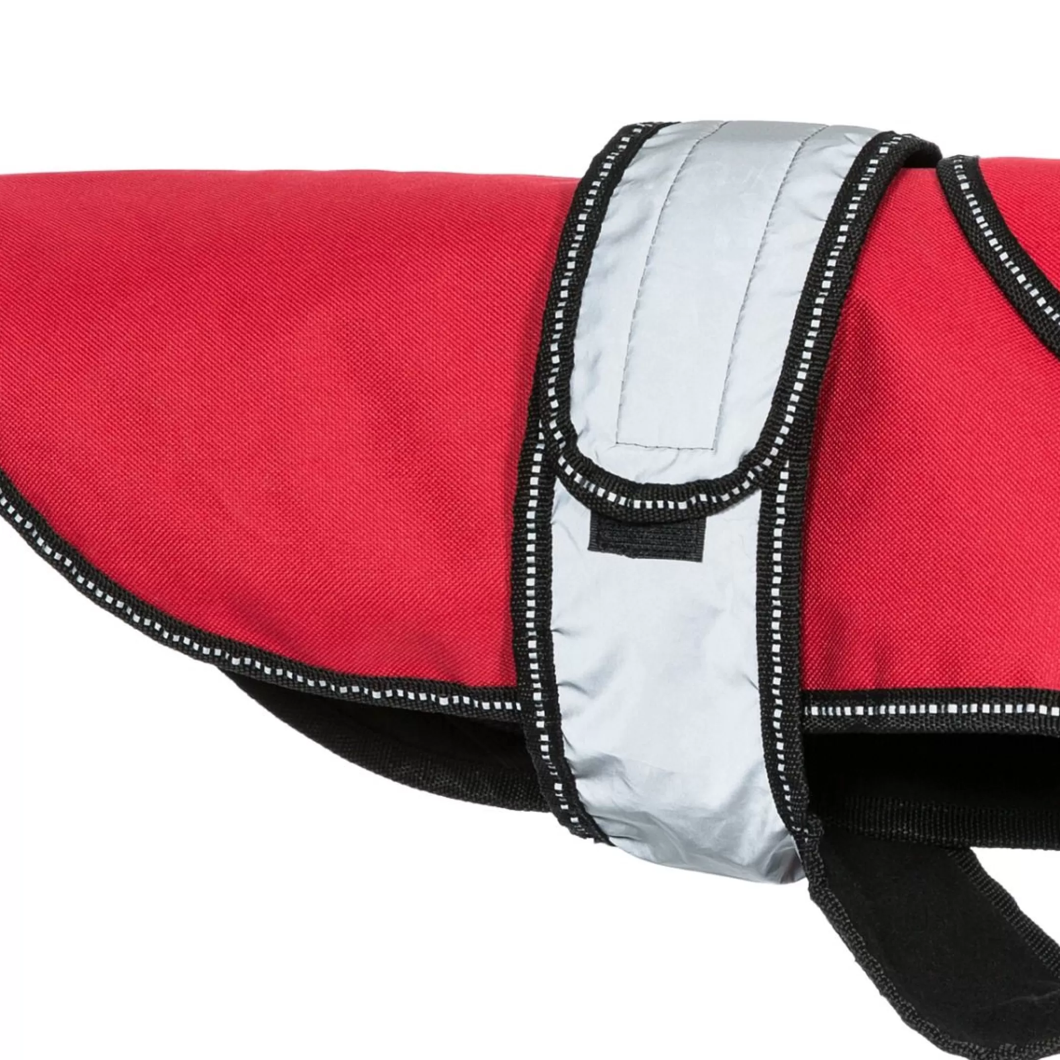Trespaws XS 2 in 1 Fleece Lined Waterproof Dog Coat in Red Duke | Trespass Flash Sale